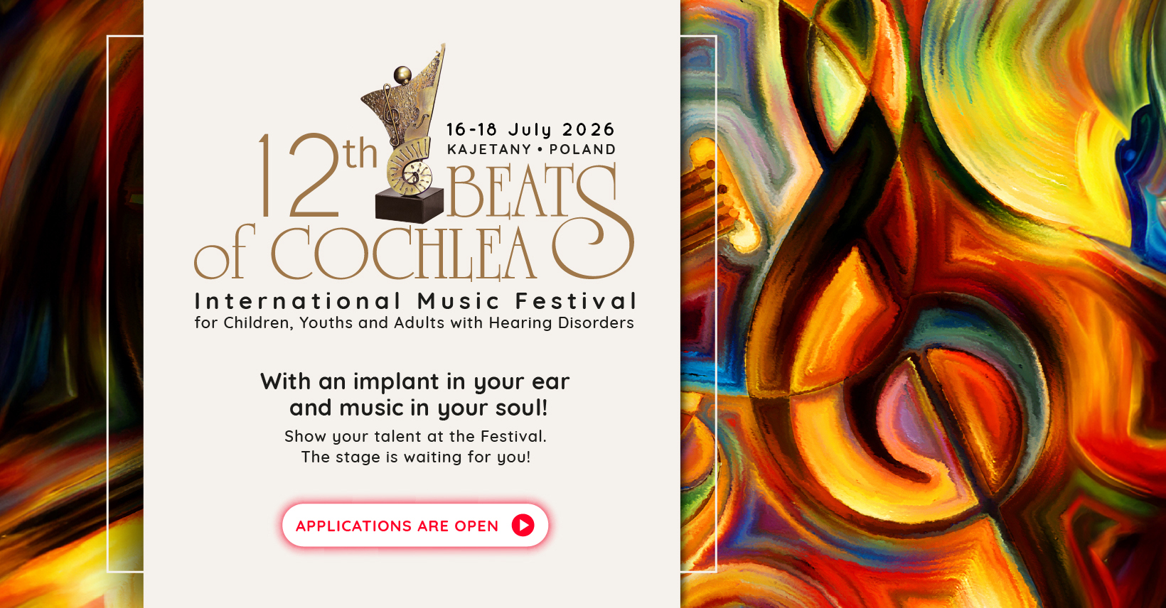 logo Ślimakowe Rytmy – Beats of Cochlea